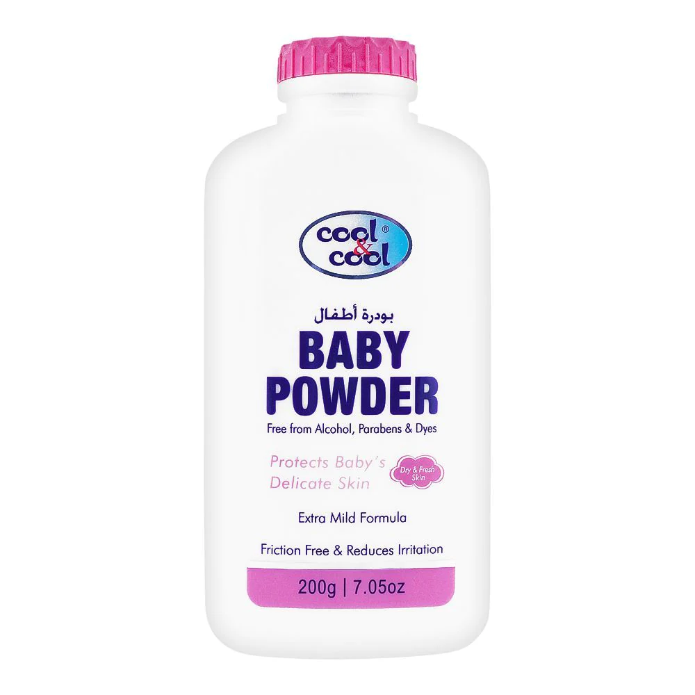 COOL & COOL BABY POWDER NON STERILIZED 200GM