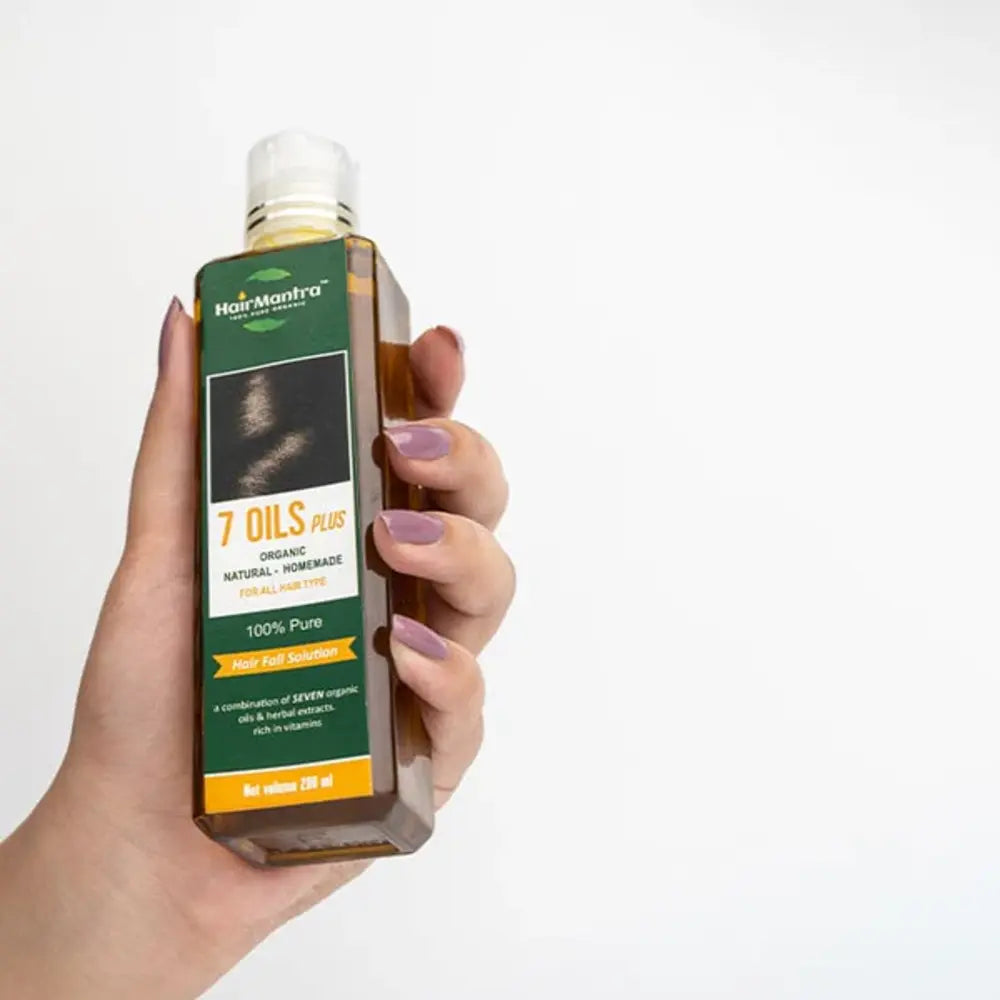 HAIR MANTRA 7 OILS PLUS ANTI HAIR FALL OIL 200 ML