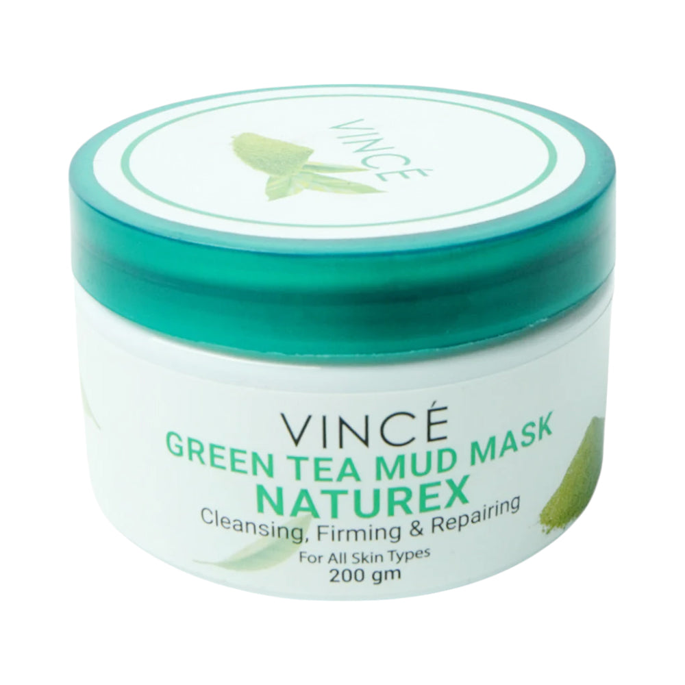 VINCE GREEN TEA MUD MASK 200GM