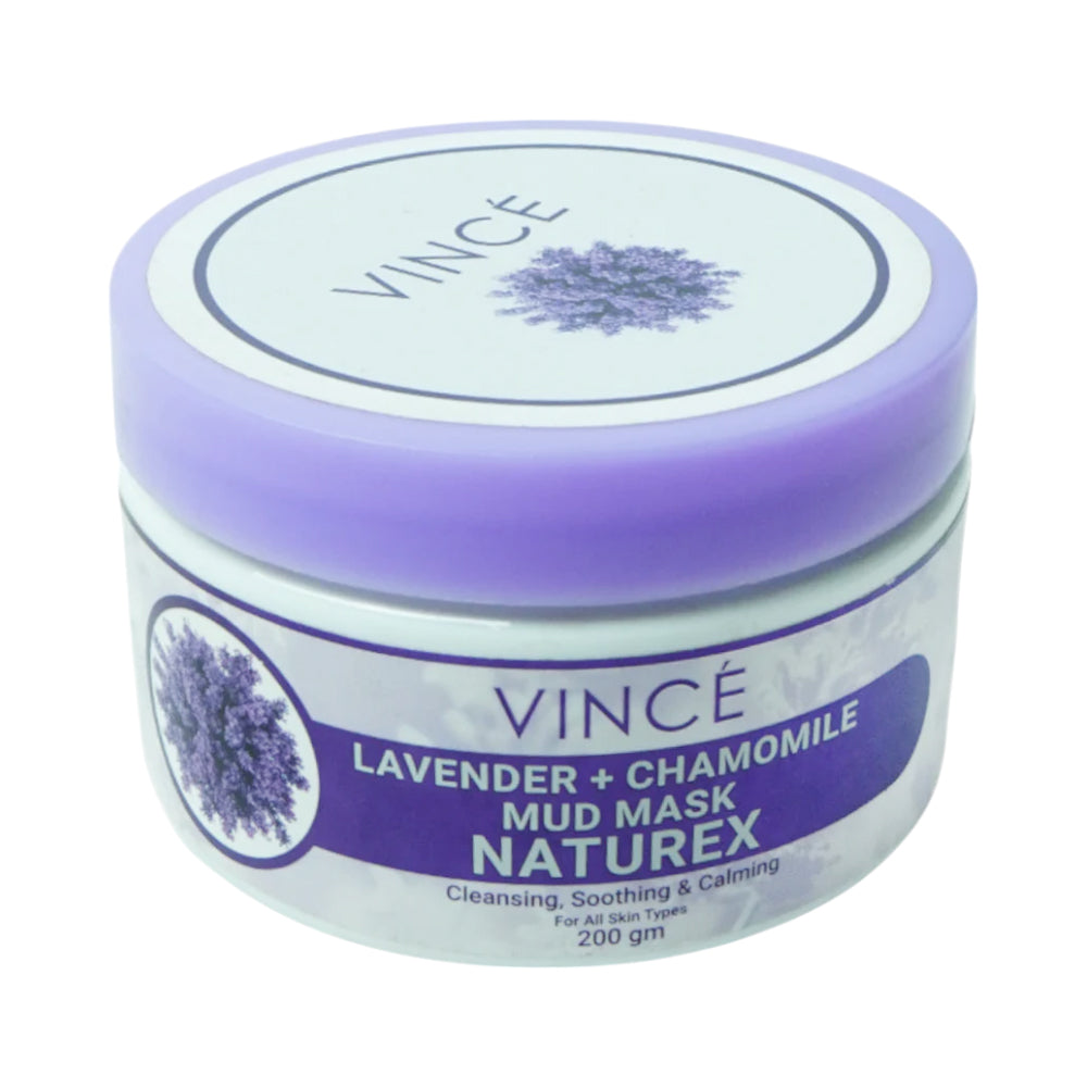 VINCE LAVENDER & CHAMOMLINE MUD MASK 200GM