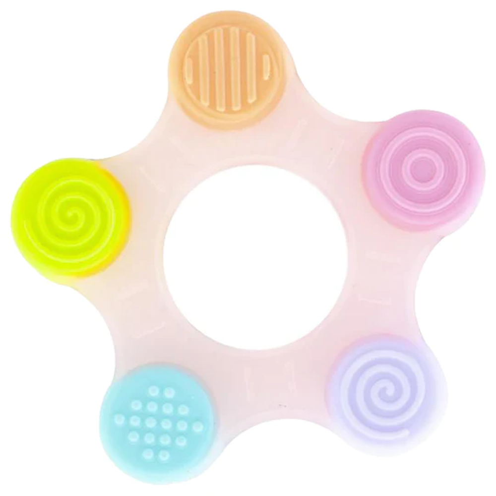 FARLIN BABY SILICONE TEETHER STARFISH 6M+ BB-20007