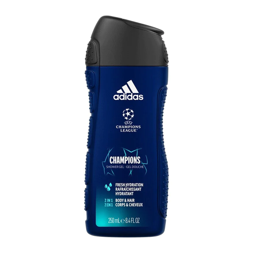ADIDAS SHOWER GEL CHAMPIONS LEAGUE FRESH HYDRATION 400 ML AlFatah