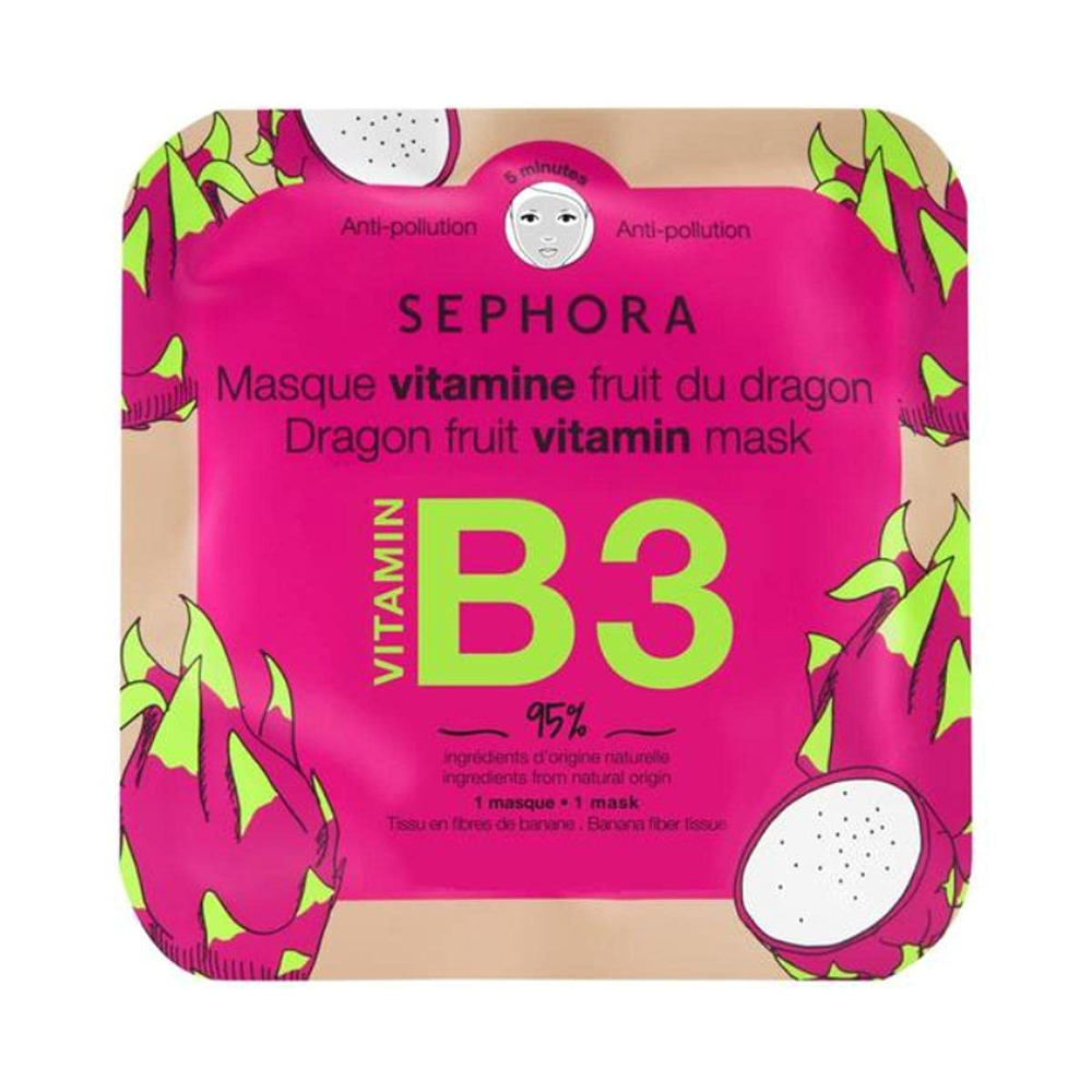 SEPHORA DRAGON FRUIT VITAMIN MASK B3