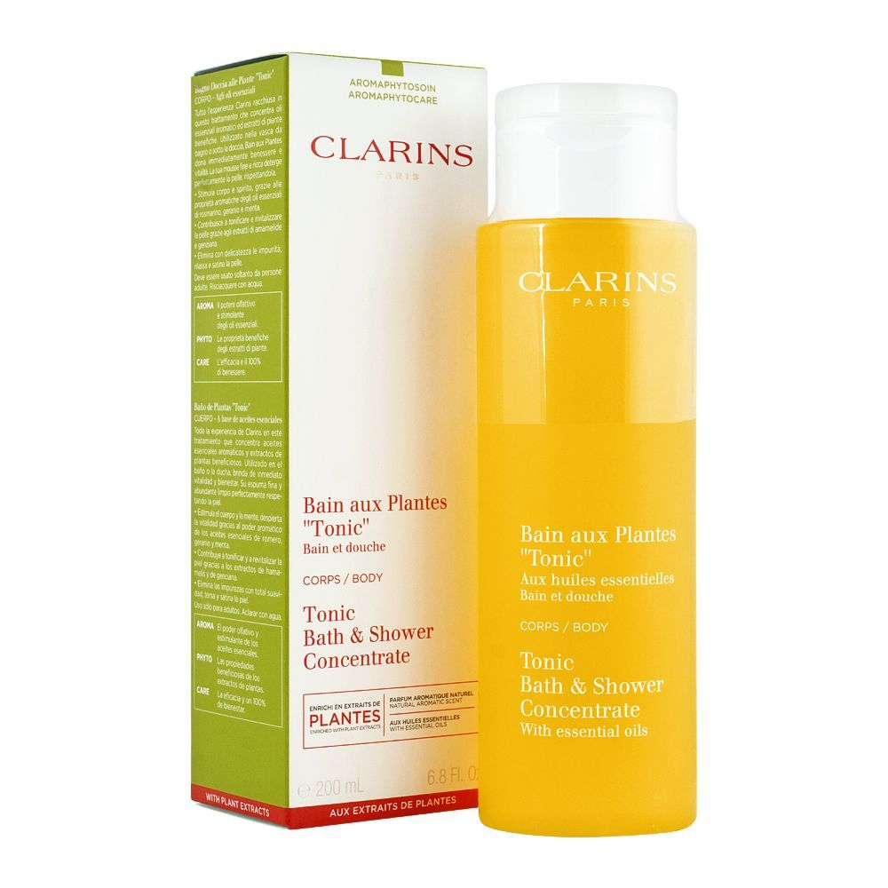 CLARINS SCKINCARE BODY TONIC BATH 200ML