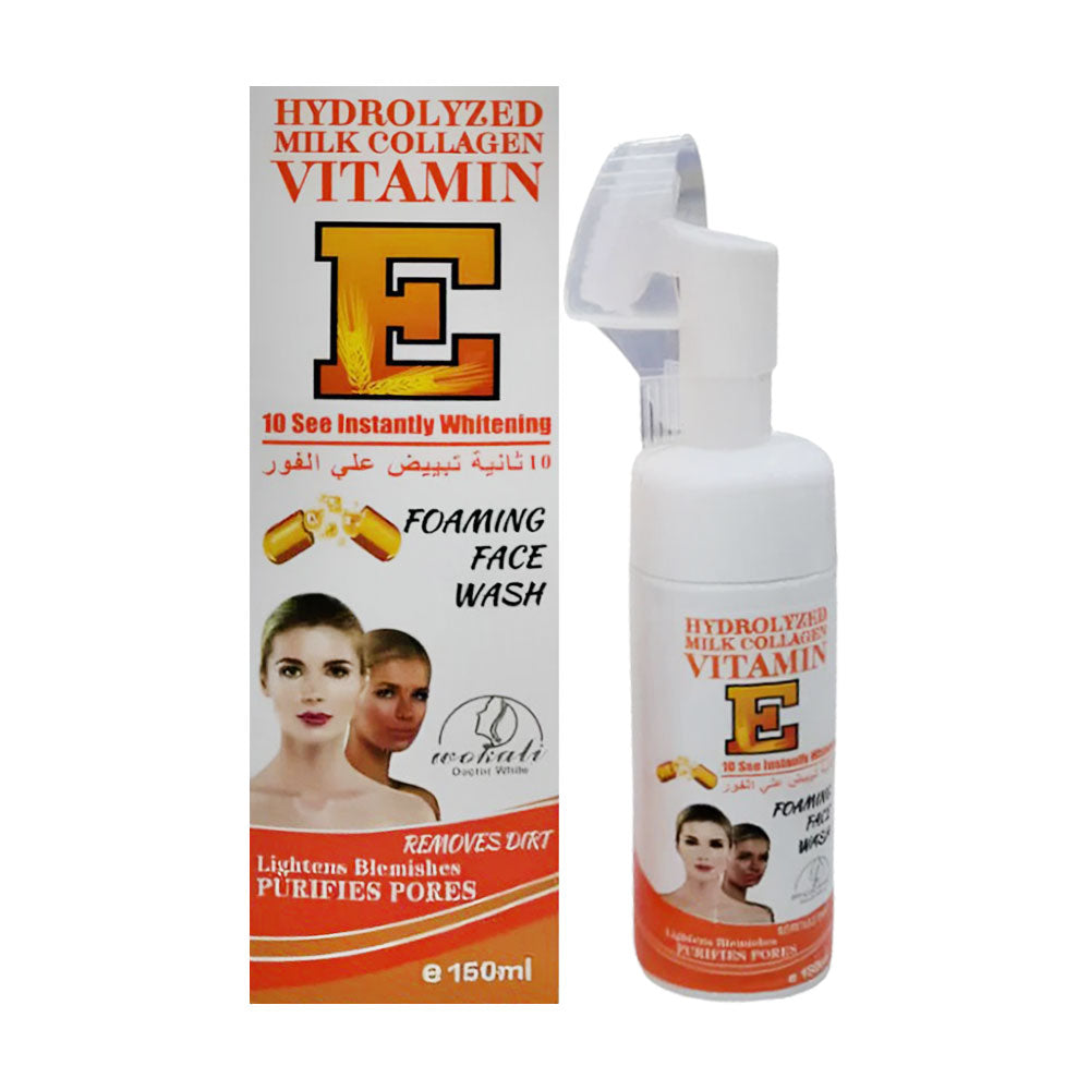 WOKALI VITAMIN E FOAMING FACE WASH 150ML IR WKL673