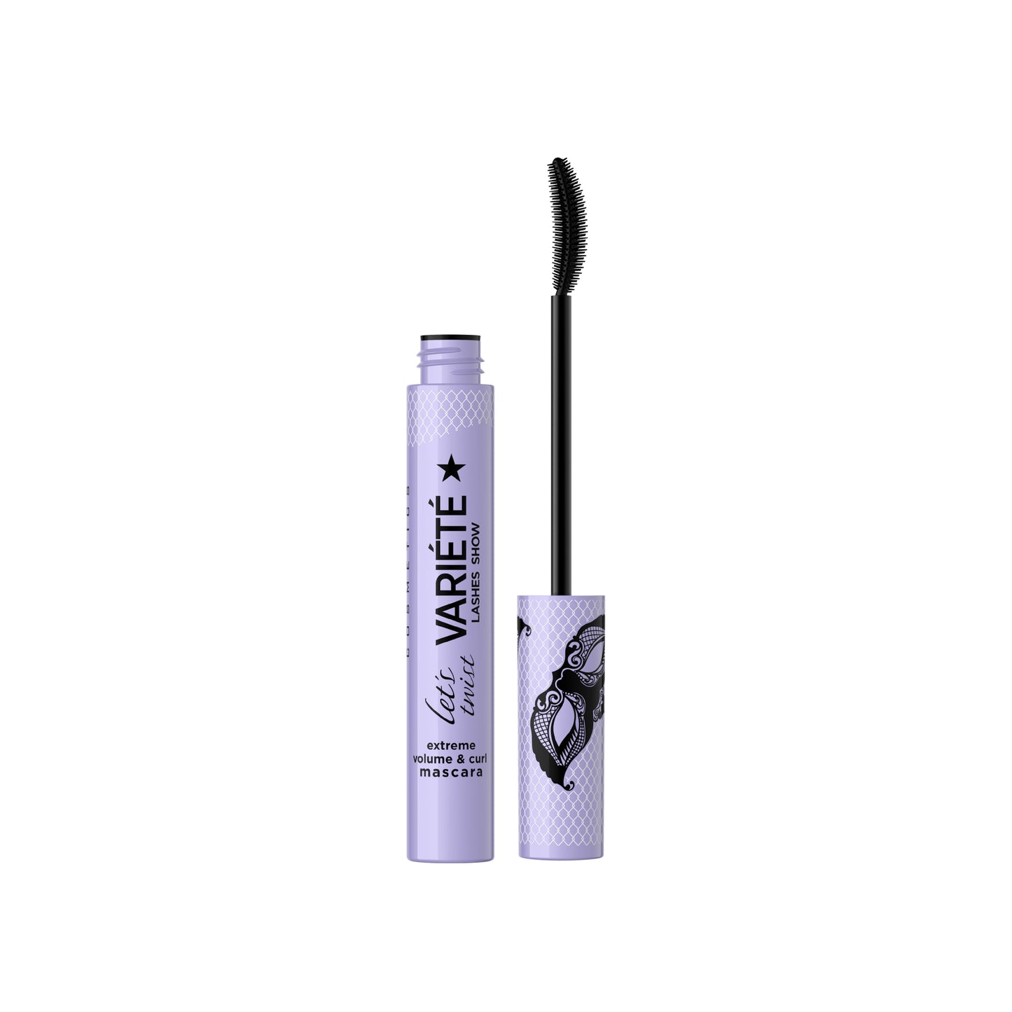 EVELINE LETS TWIST VARIETE LASHES SHOW MASCARA 10ML