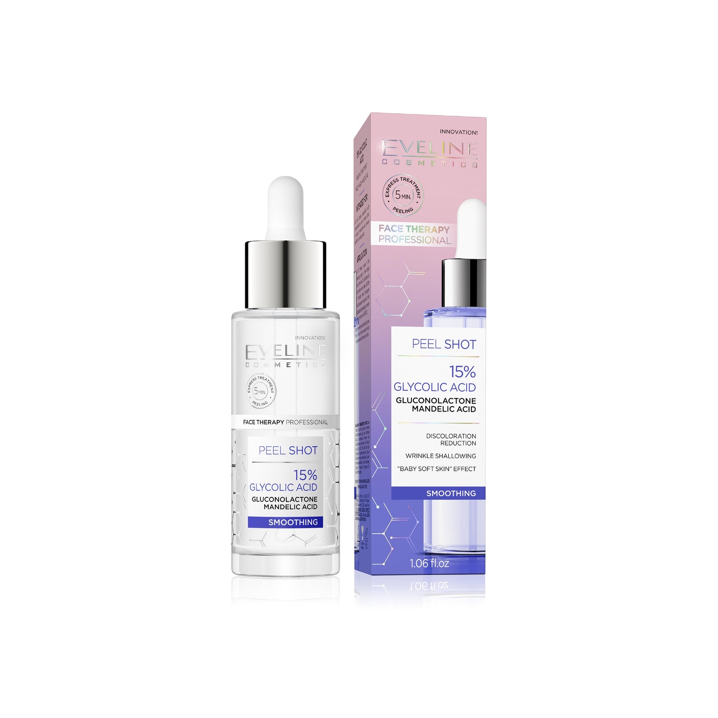 EVELINE SERUM SHOT 15% GLYCOLIC ACID 30ML