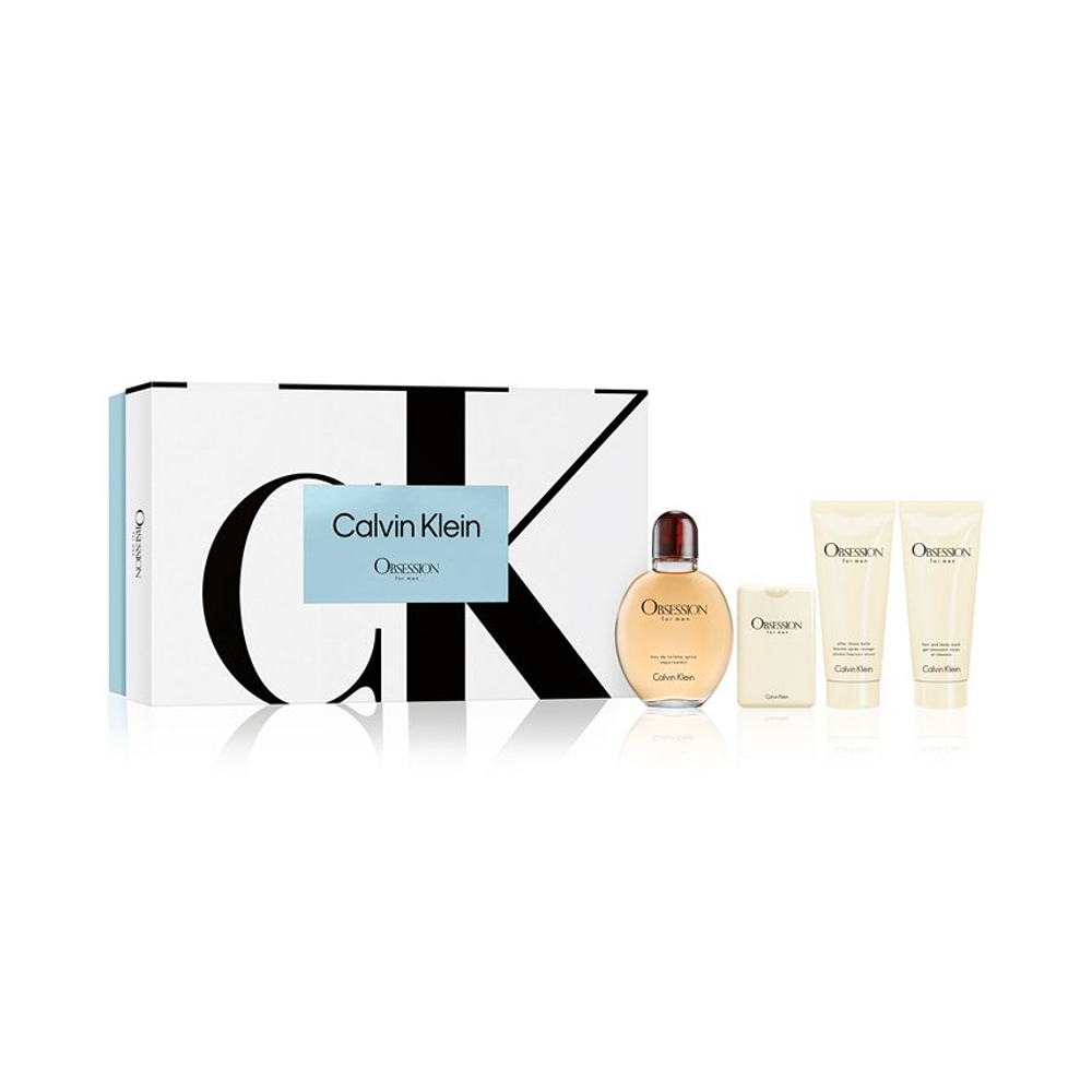 CALVIN KLEIN OBSESSION FOR MEN 4 PC GIFT SET