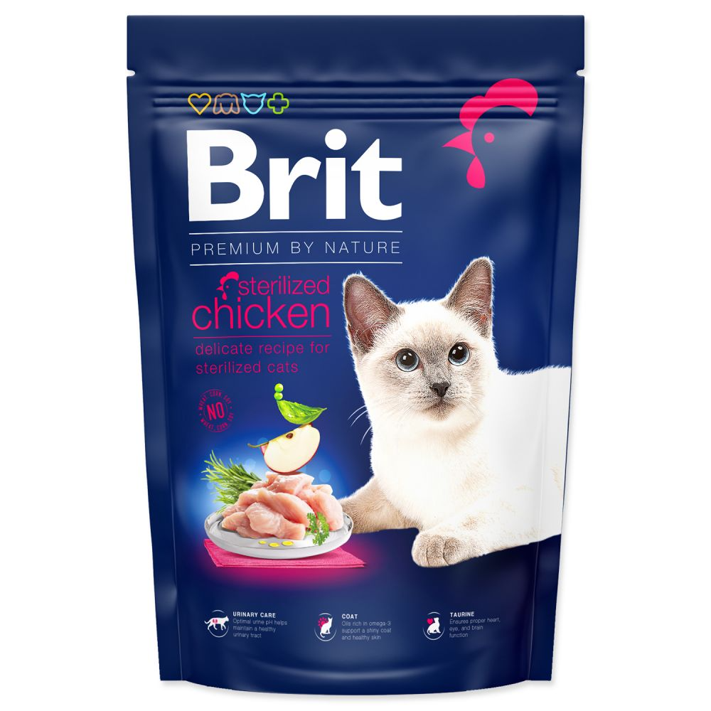 BRIT PREMIUM CAT FOOD STERILIZED CHICKEN 300 GM