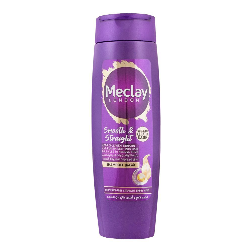 MECLAY LONDON SHAMPOO SMOOTH STRAIGHT 360ML Al Fatah meclay-london-shampoo-smooth-straight-360ml-al-fatah