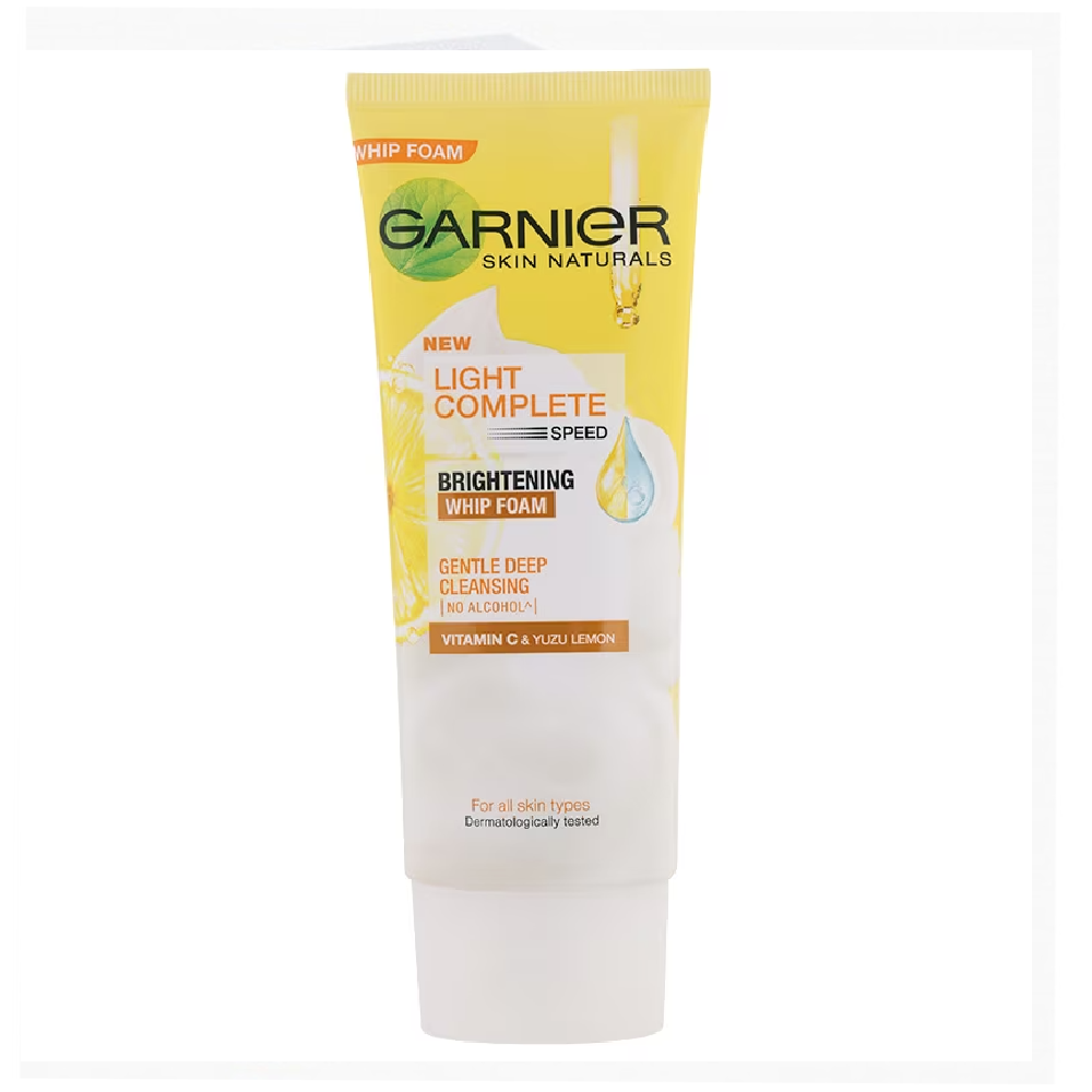 GARNIER BRIGHT COMPLETE VIT-C SUPER WHIP WASH 100ML