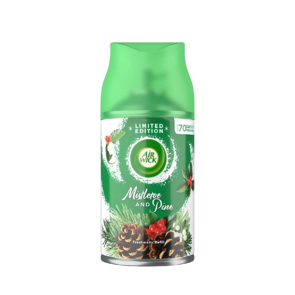 AIR WICK AIR FRESHNER MISTLETUE AND PINE 250 ML
