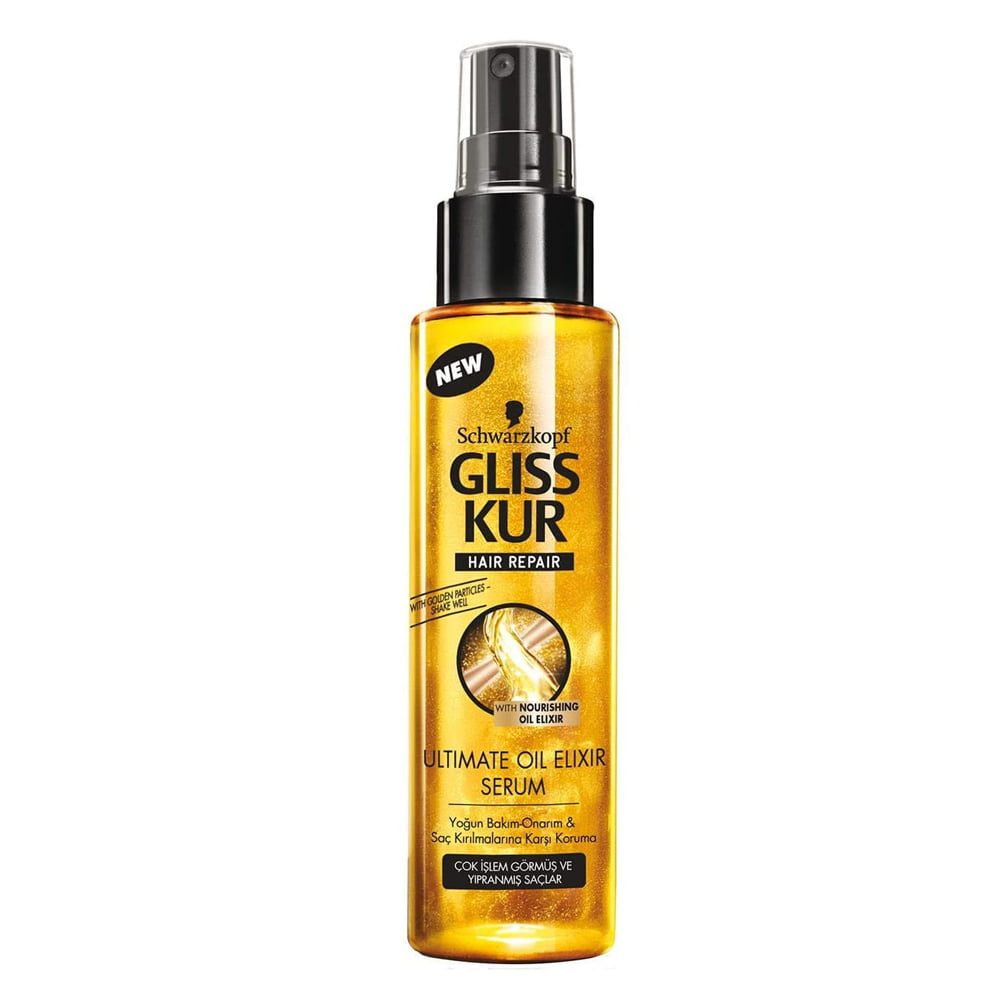 GLISS KUR HAIR SERUM LIQUID ULTIMATE OIL ELIXIR 100 ML
