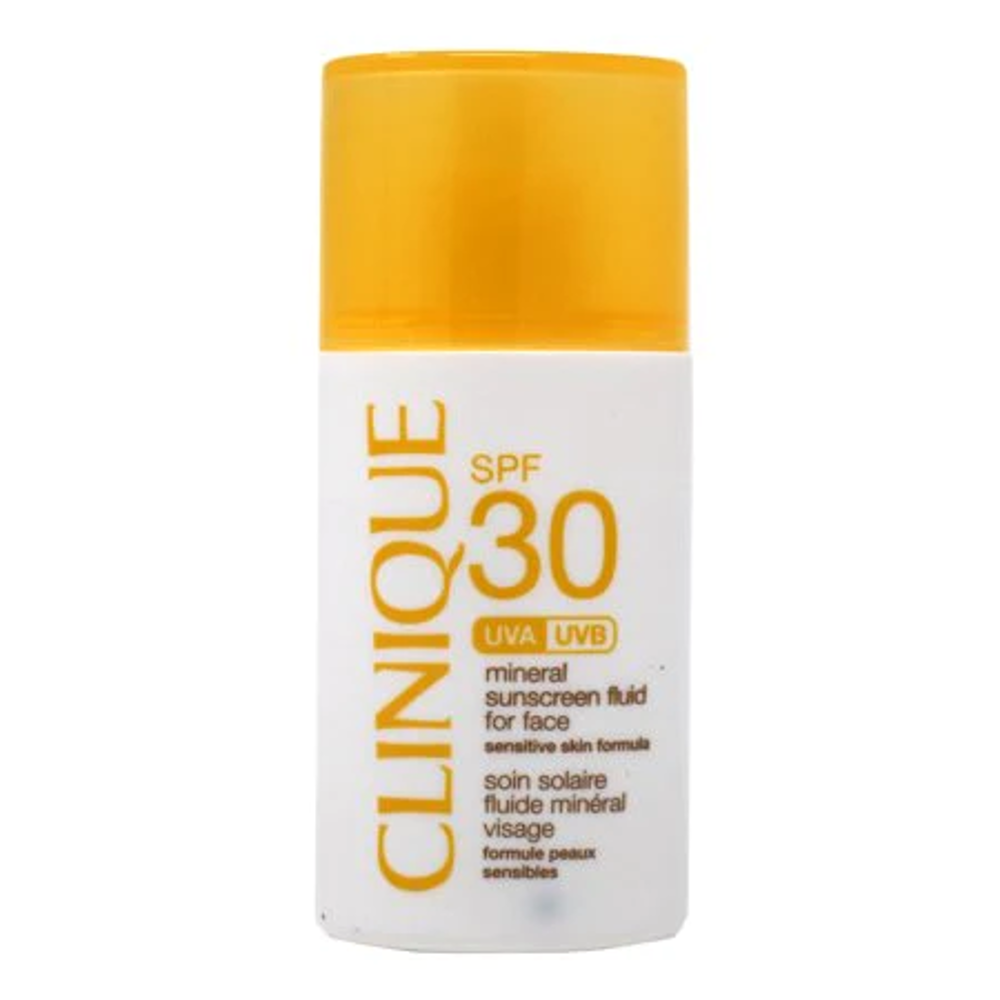 CLINIQUE BROAD SPETRUM SPF30 MINERAL SUNSCREEN FLUID FOR FAC