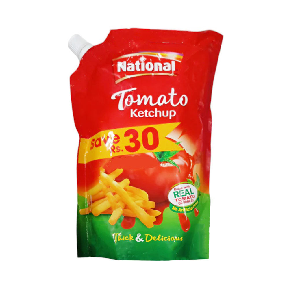 NATIONAL TOMATO KETCHUP CP 800 GM