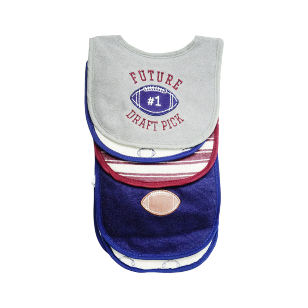 BABY BIB 3PC PACK WITH 2 NAPKIN MDW-23 CHI 56066