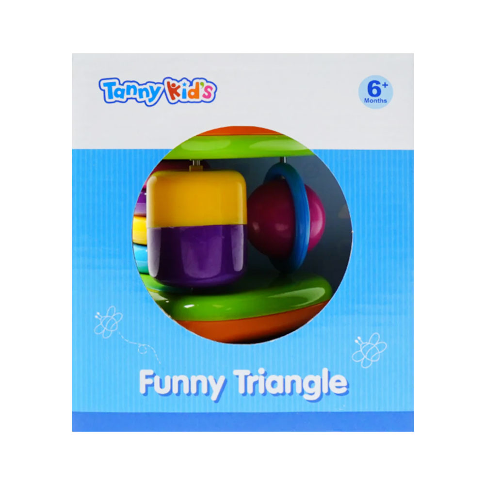 TY9035 TANNY KIDS FUN TRIANGLE RATTLE ID