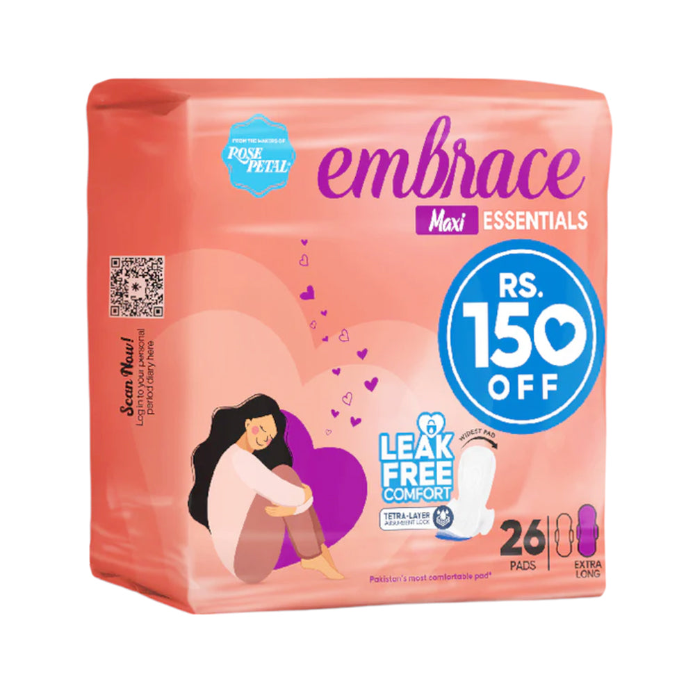 FAMCARE ESSENTIAL MAXI EXTRA-LONG TRIO PACK 26 PCS