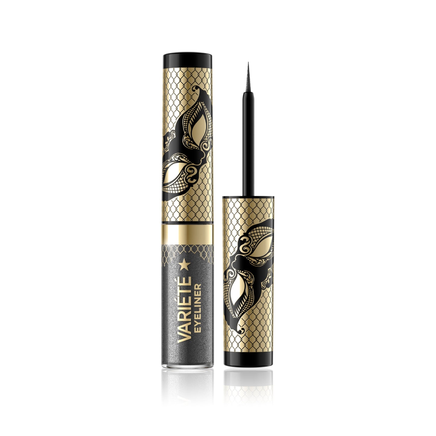 EVELINE VARIETE SPARKLING LIQUID EYELINER WATERPROOF # 04 SI