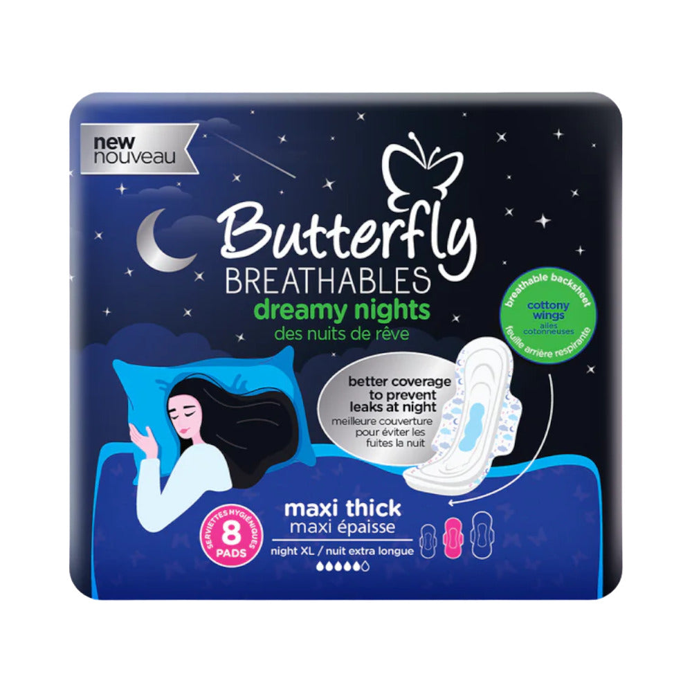 BUTTERFLY DREAMY NIGHTS FABRIC MAXI THICK 8 PCS