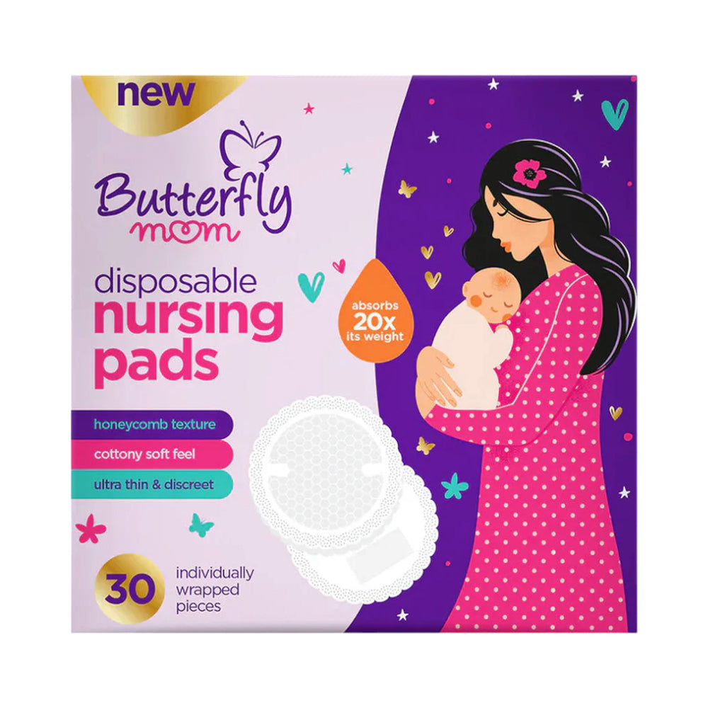 BUTTERFLY MOM NURSING PADS 30 PCS