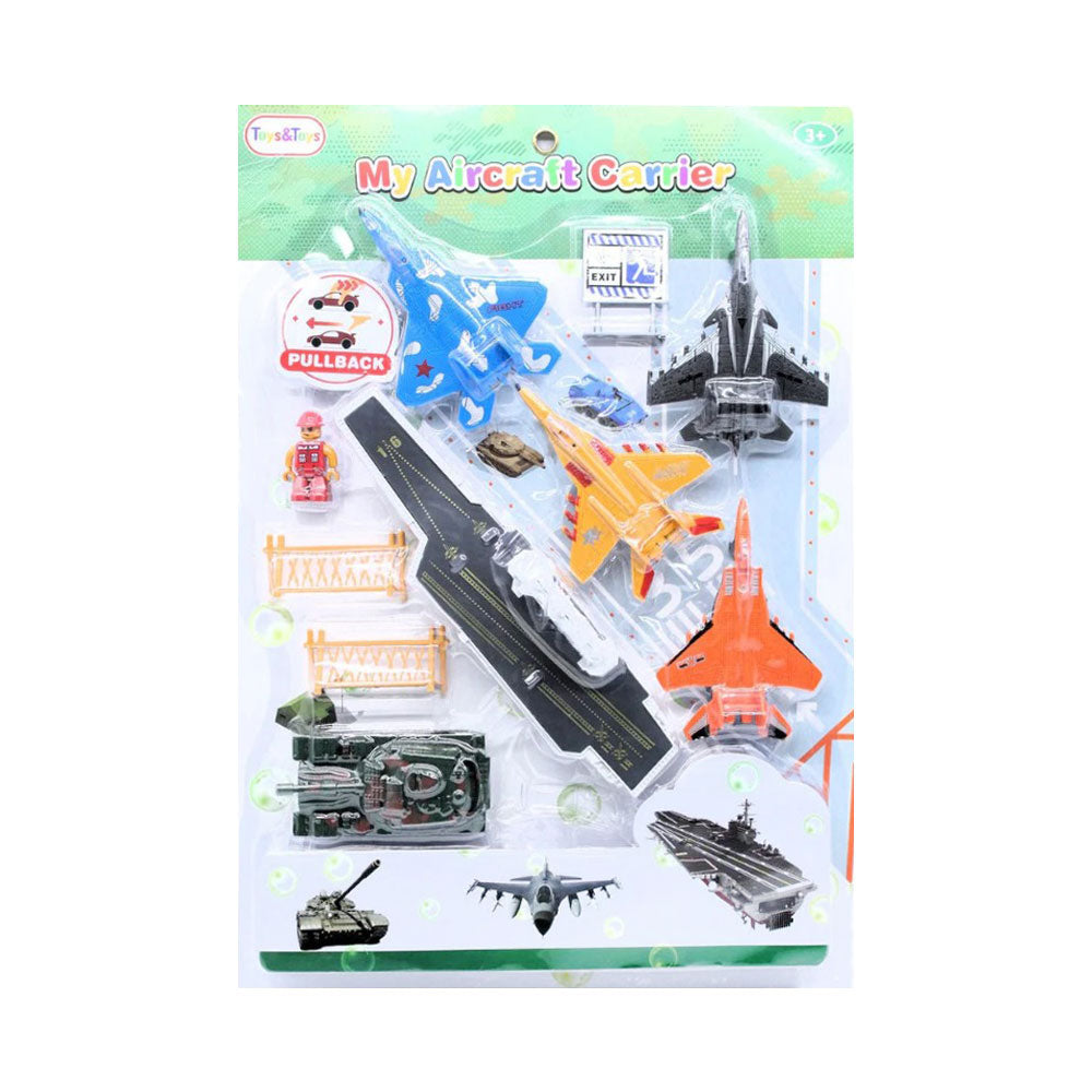 AC-01 AIRCRAFT CARIER SET 4PCS IN CARD