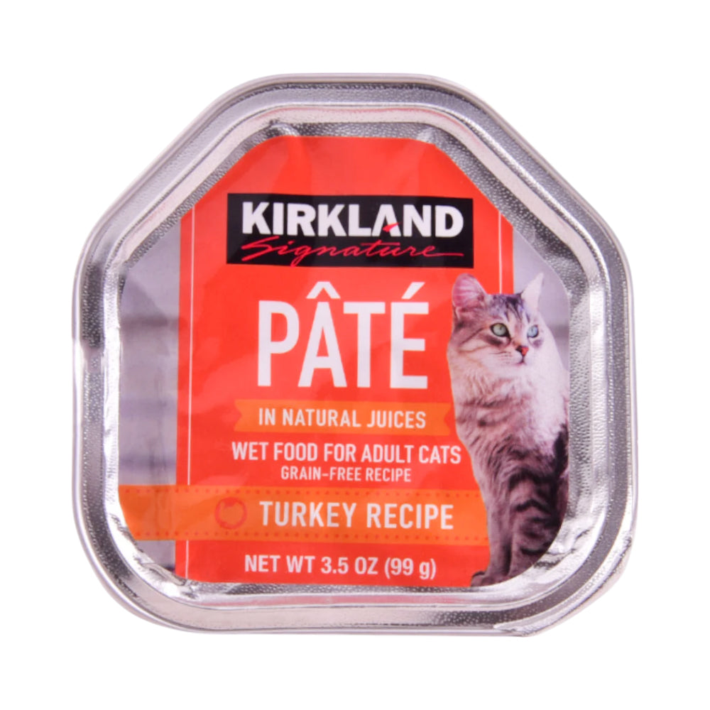 KIRKLAND SIGNATURE CAT FOOD TURKEY RECIPE 99G