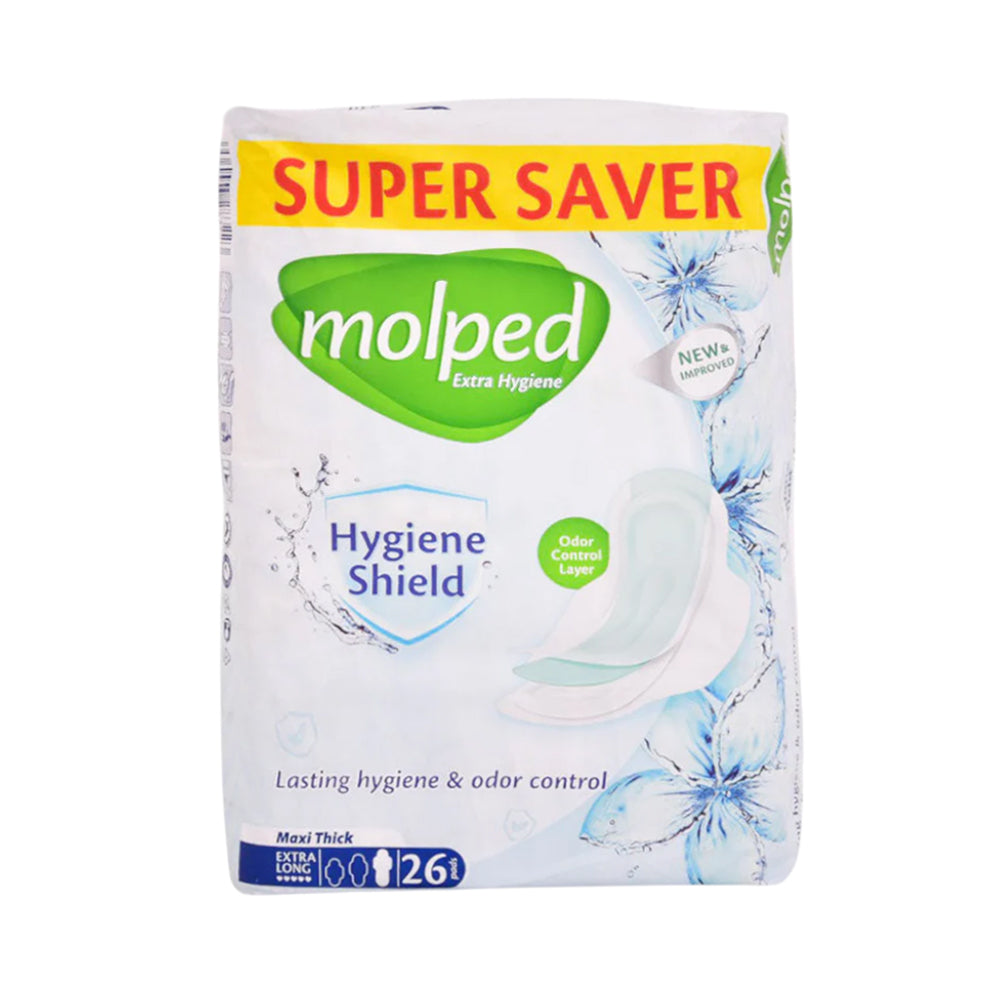 MOLPED MAXI THICK EXTRA LONG 26 PCS TRIO PACK