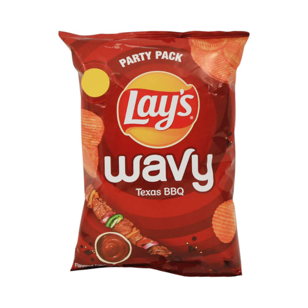 LAYS WAVY BBQ CHIPS 70 GM