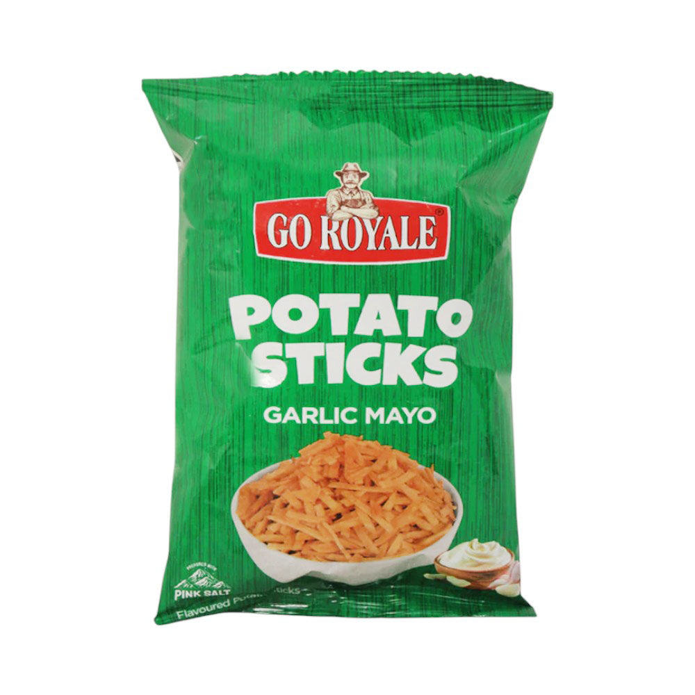 GO ROYALE POTATO STICKS GARLIC MAYO 28 GM