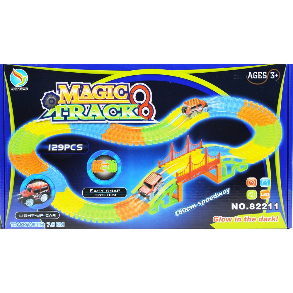 82211 MAGIC GLOW TRACK 129PCS