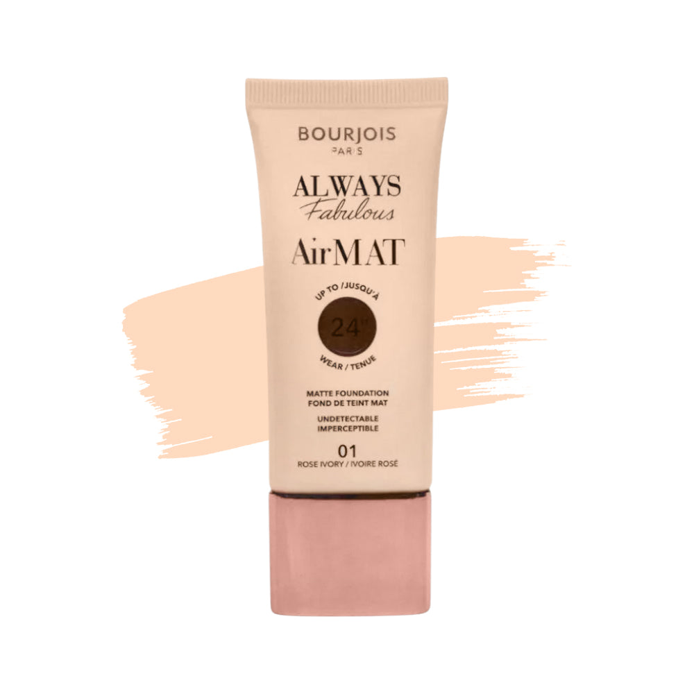 BJS ALWAYS FABULOUS AIR MAT FAOUNDATION ROSE IVORY 01 30ML