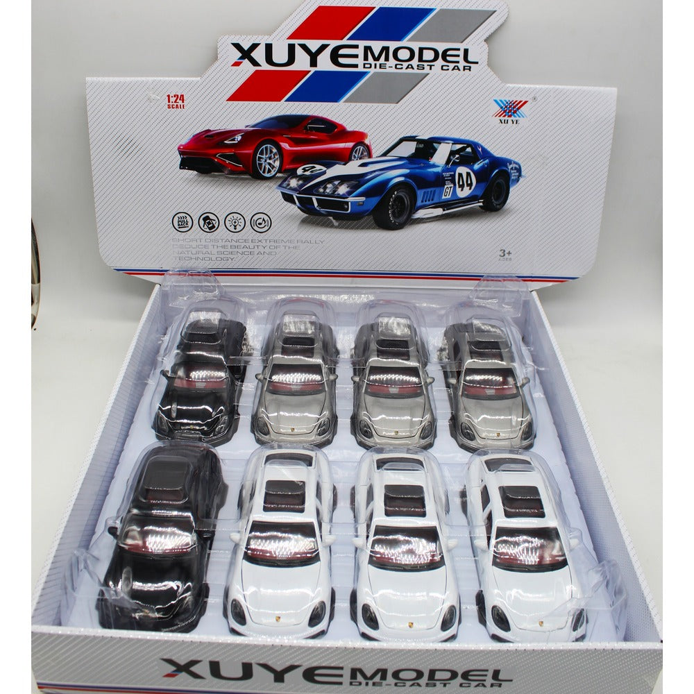 K240B7 MUSICAL DIE-CAST PORSCHE CAR