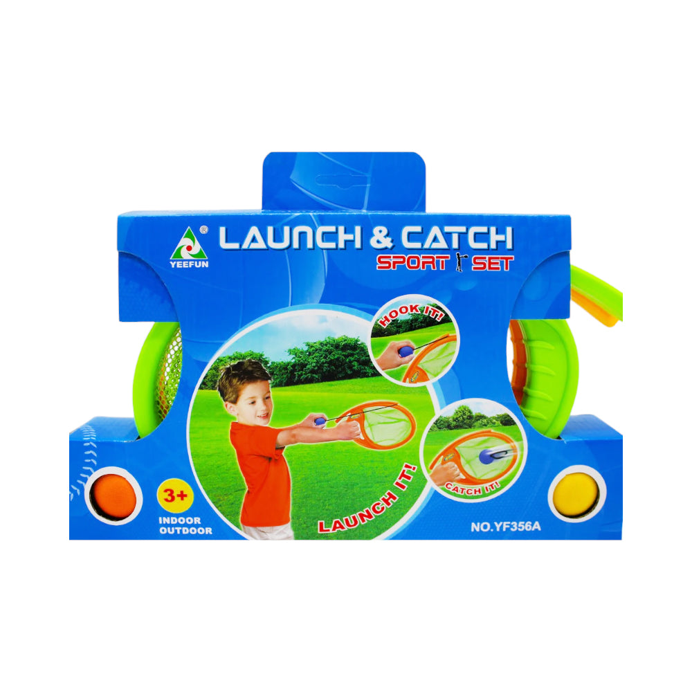 YF356A LAUNCH & CATCH RACKET SET 2IN1