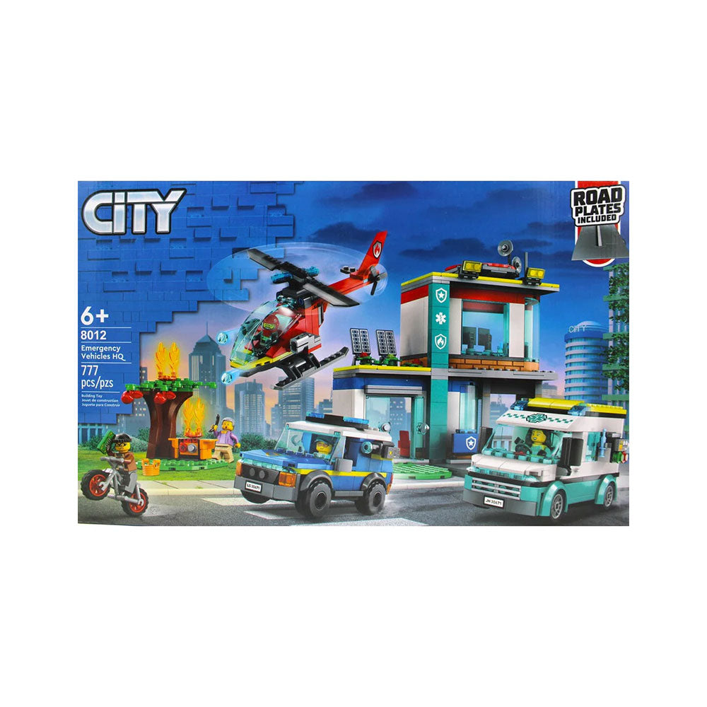 8012 LPN CITY VEHICLE BLOCKS 777PCS