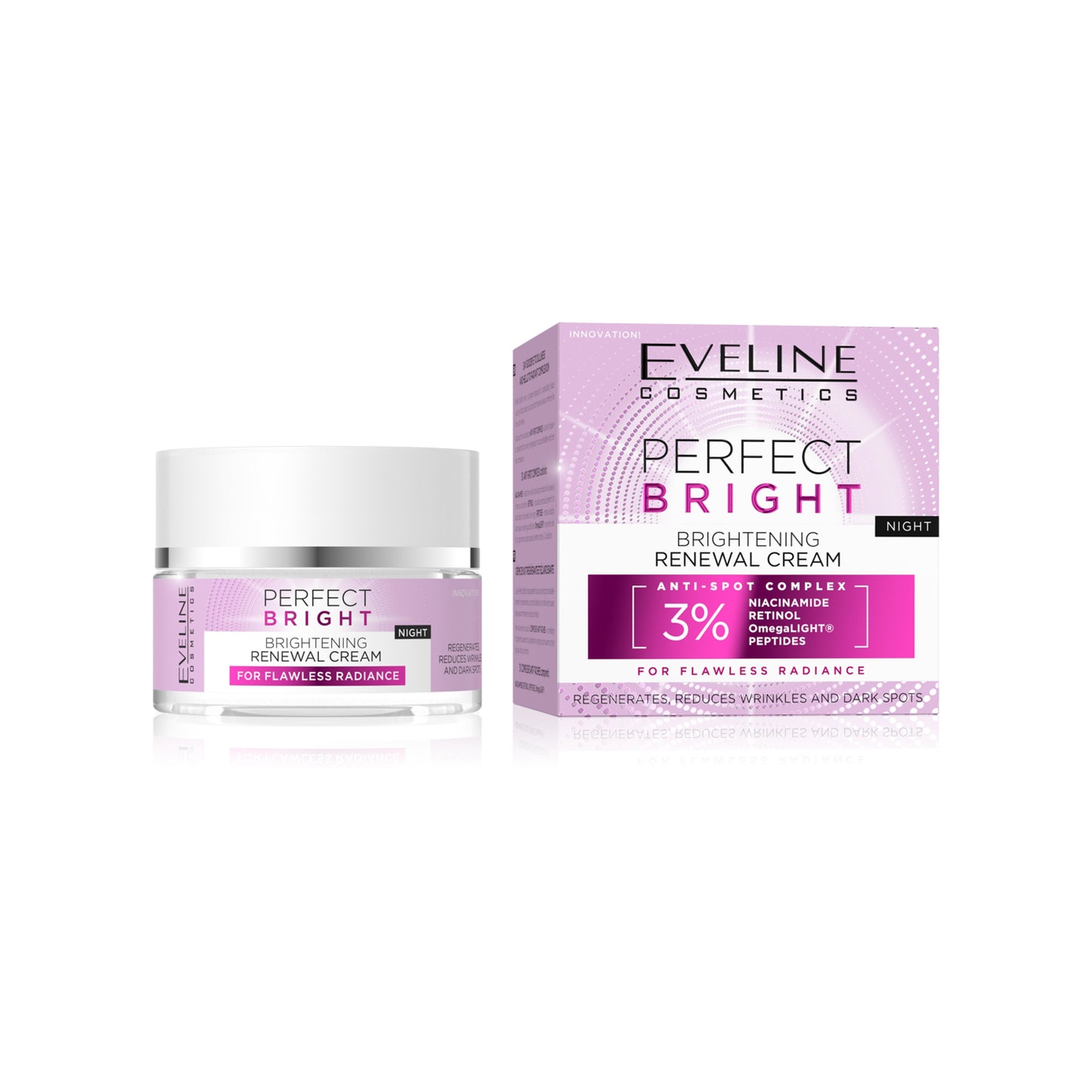 EVELINE PERFECT BRIGHT RENEWAL CREAM NIGHT 50ML