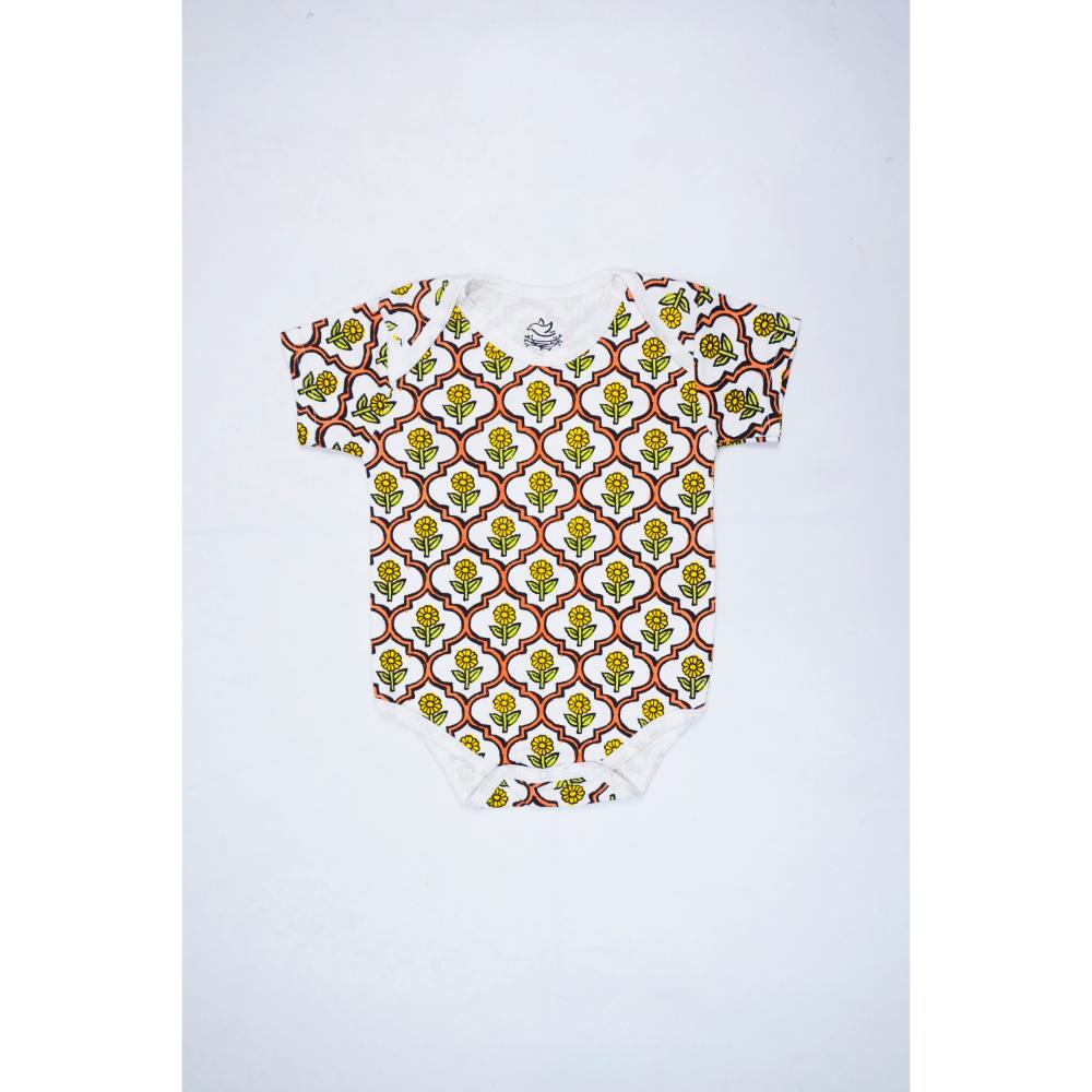 SHORT SLEEVE BODY SUIT NEW BORN # 2991