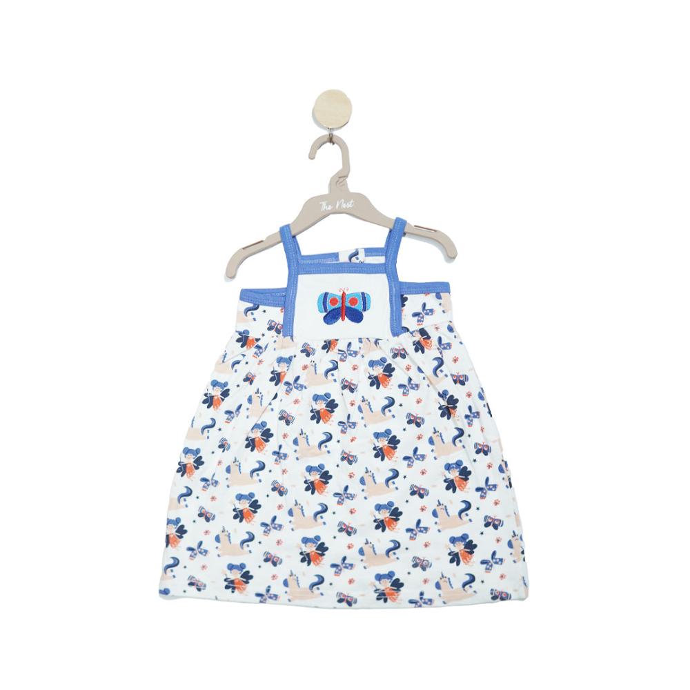 GATHER FROCK 2843 0-3 M