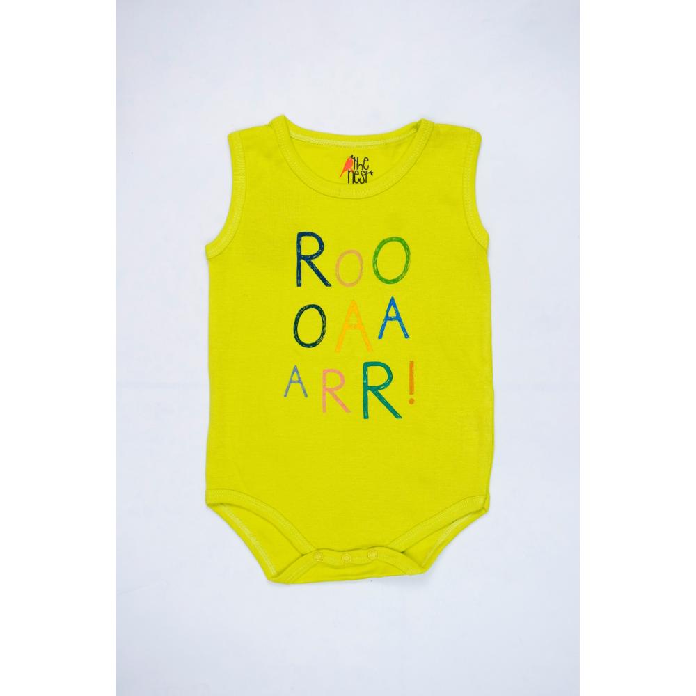 SLEEVE LESS BODY SUIT 5358 0-3 M