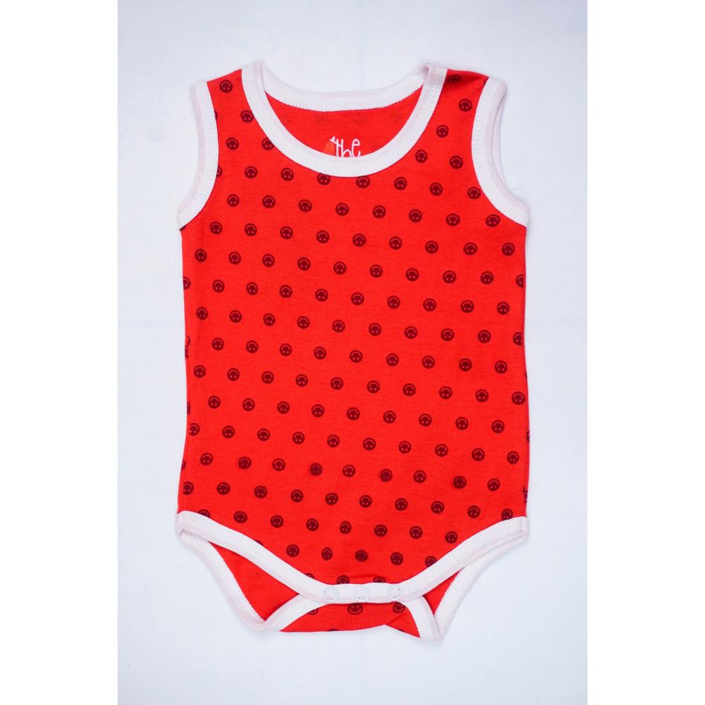 SLEEVE LESS BODY SUIT 5376 0-3 M