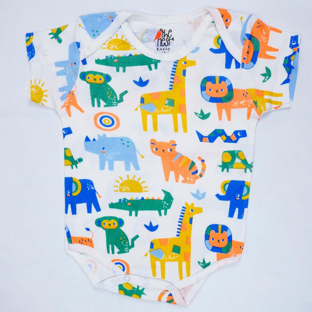 SHORT SLEEVE BODYSUIT 5409 0-3 MONTHS