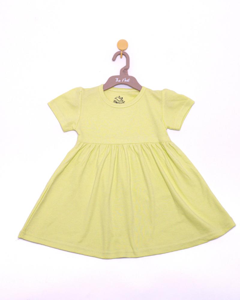 FROCK (LIME) 1067 0-3 M