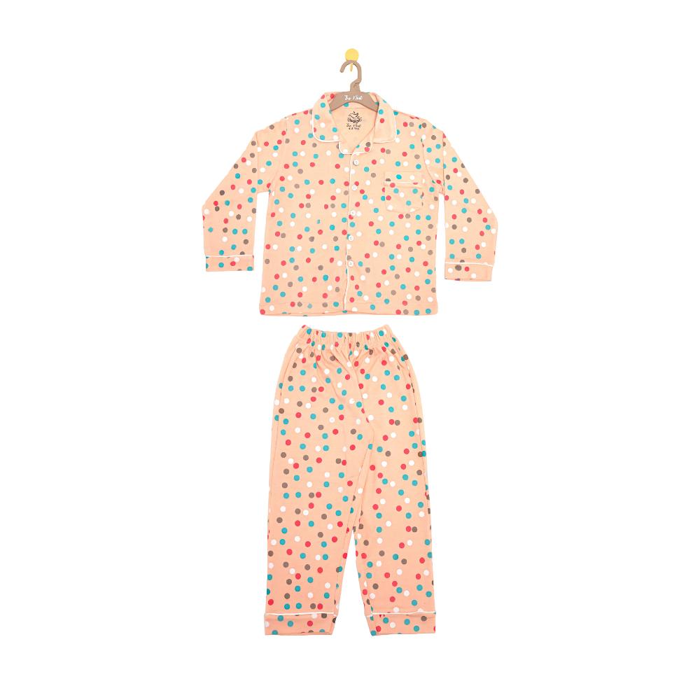 NIGHT SUIT (PIPPING) - FULL / SLEEVE 2216 2-3 YRS