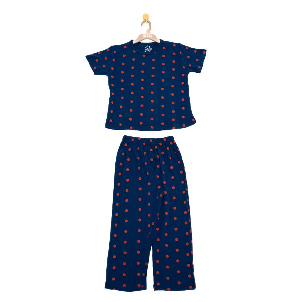 NIGHT SUIT (CREW NECK) - SHORT / SLEEVE 2219 2-3 YRS