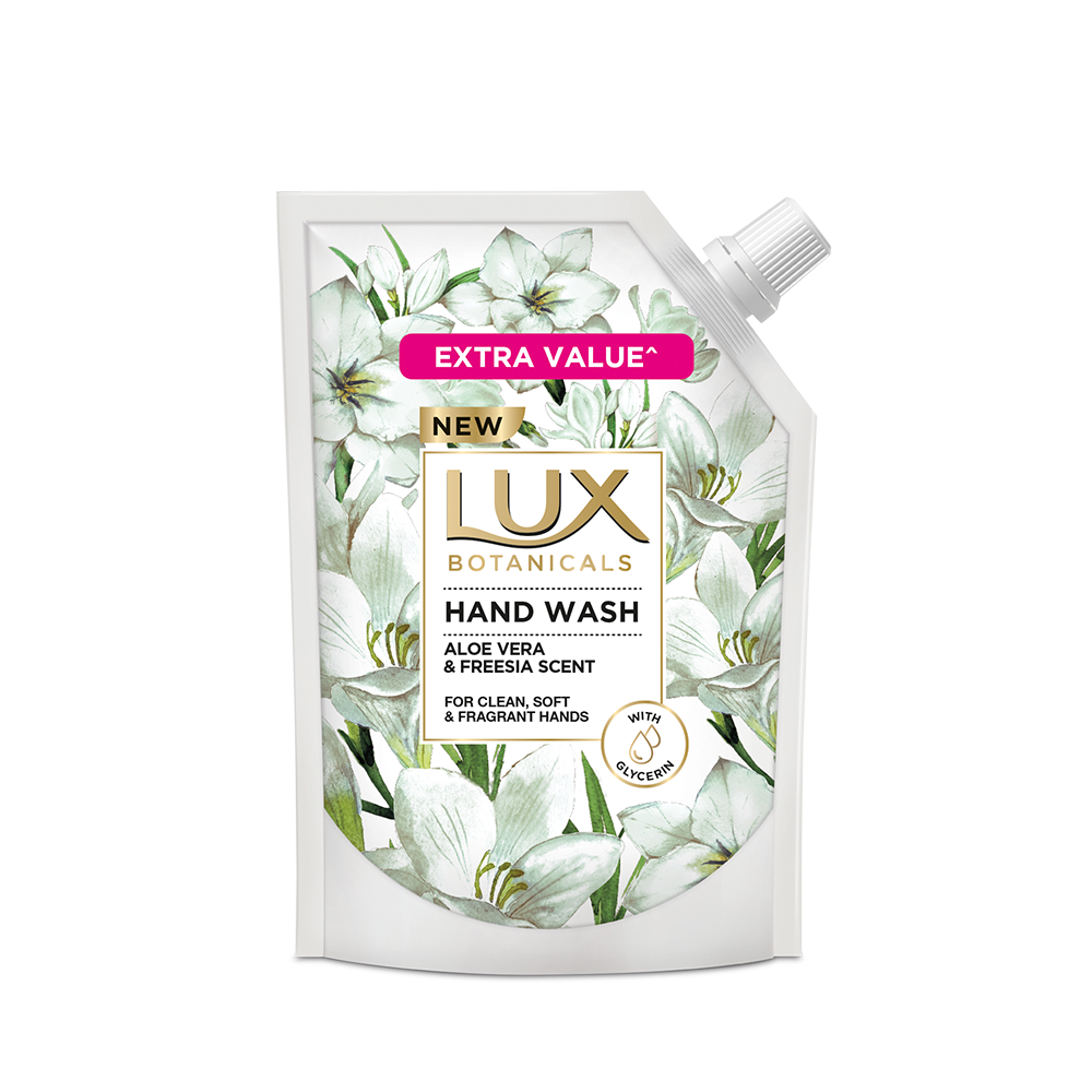 LUX HAND WASH FREESIA & ALOE VERA SCENT 450 ML PROMO PACK
