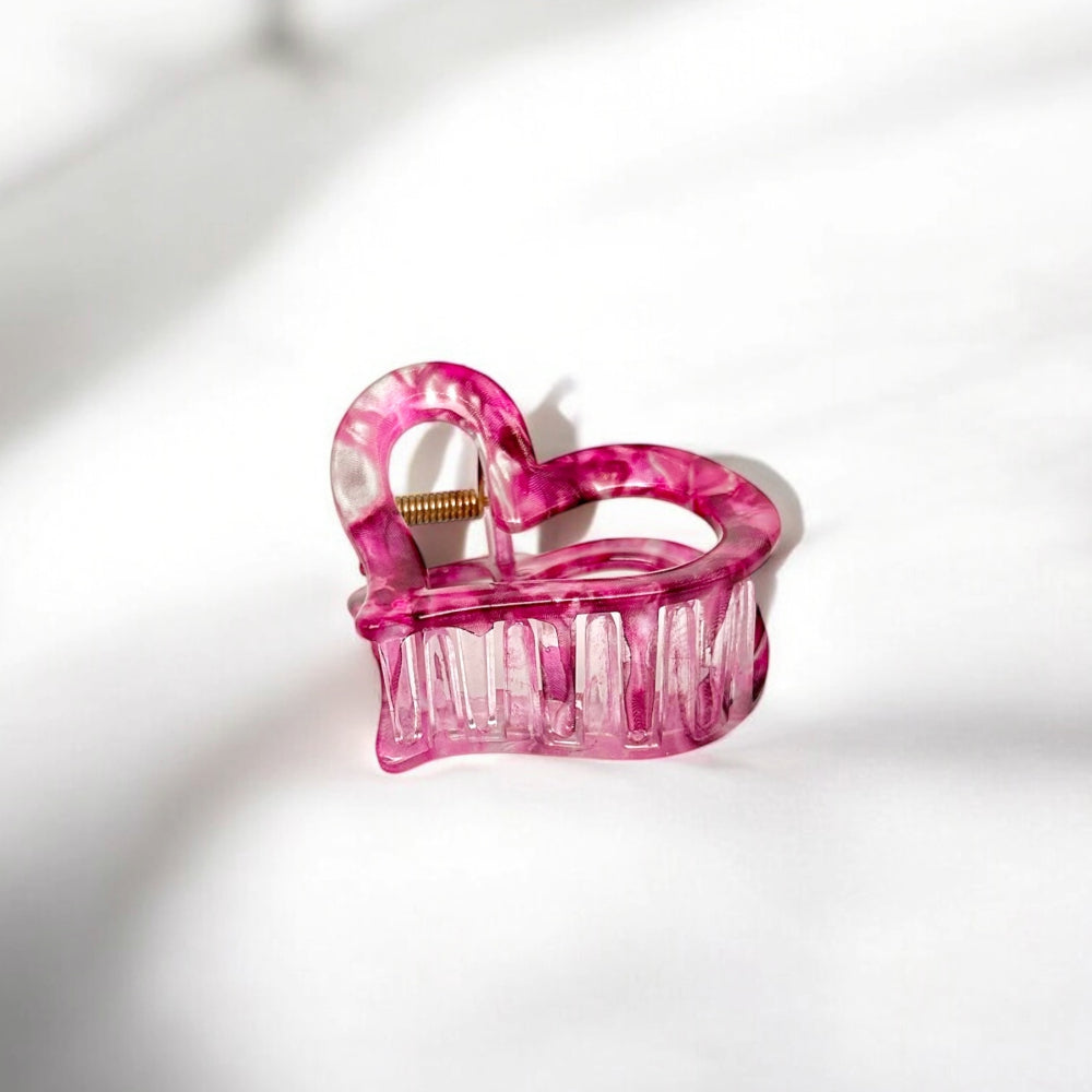 SH HEART SHAPED HAIR CLAW MEDIUM