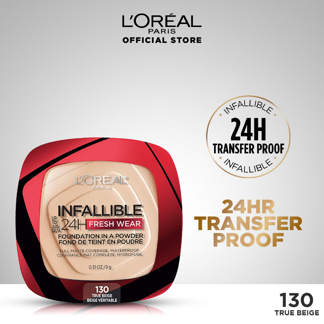 LOREAL INFAILLIBLE 24H FRESH WEAR FOUNDATION 130 TURE BEIGE