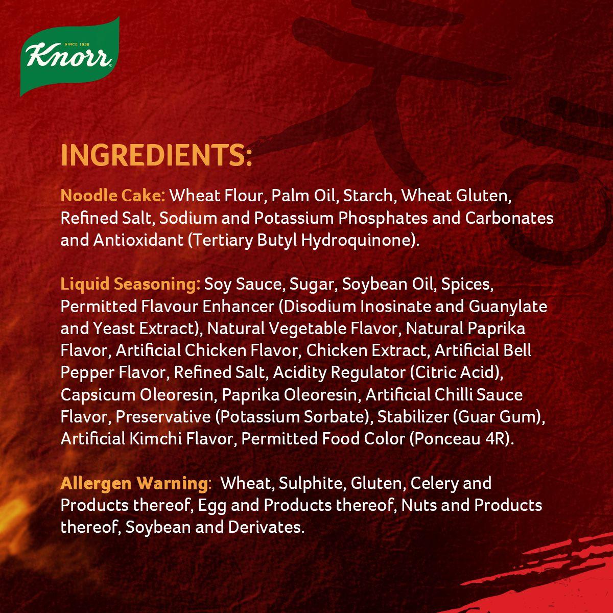 KNORR NOODLES KOREAN KIMCHI RAMEN 133 GM