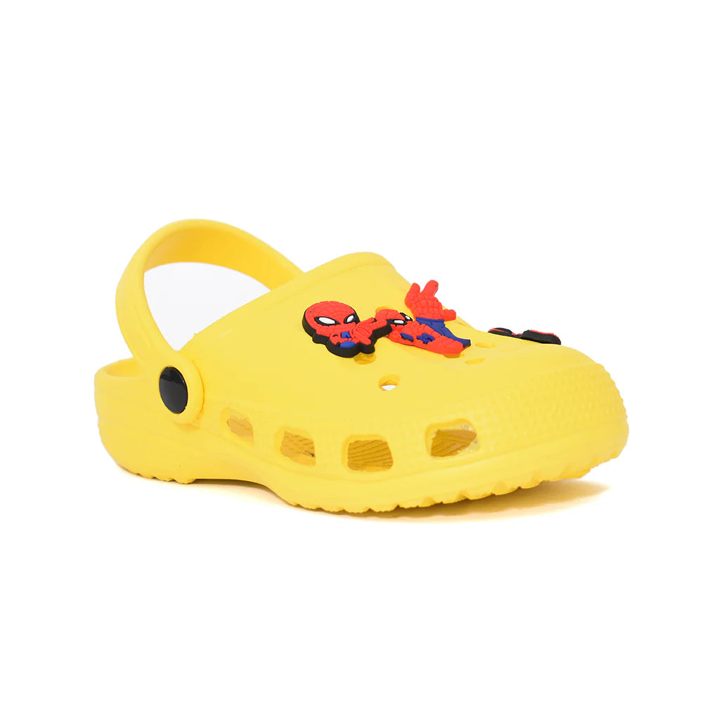 BOYS SLIPPER 18-23 YELLOW 005