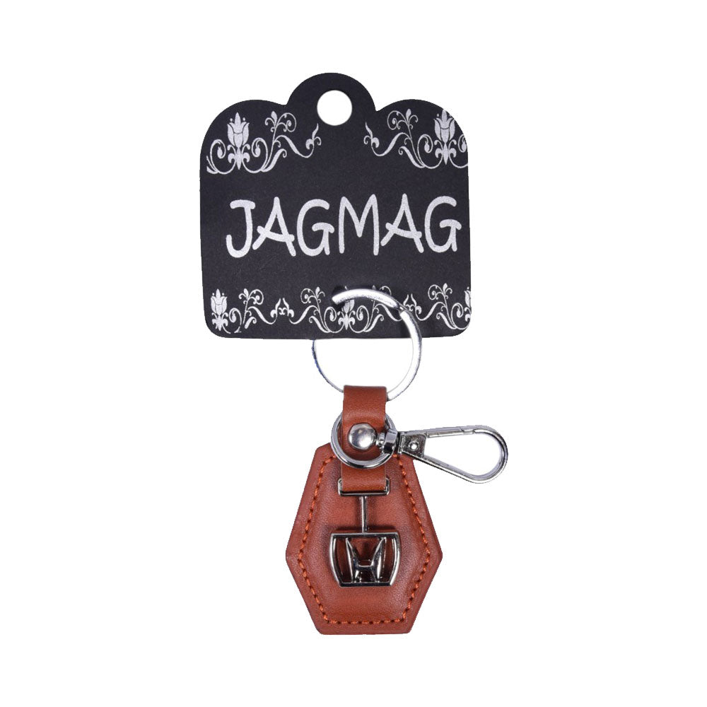 JGMG KEY CHAIN HONDA H BROWN DSC6584